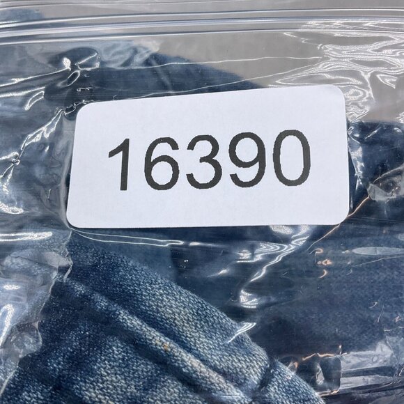 Kaalu Euro for the People Jeans Mens 50/32 Blue Crease Stonewash Straight Leg Hi - Picture 15 of 15